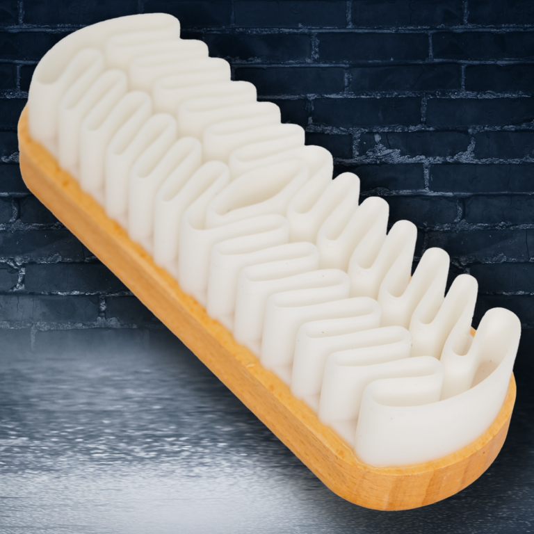 5 In Rubber Suede Brush Bottom