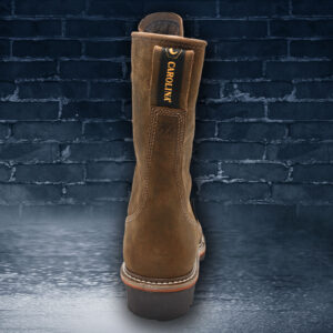 Carolina Linesman 10 Inch Composite Toe Brown Heel Carolina Linesman 10 Inch Composite Toe Brown Heel