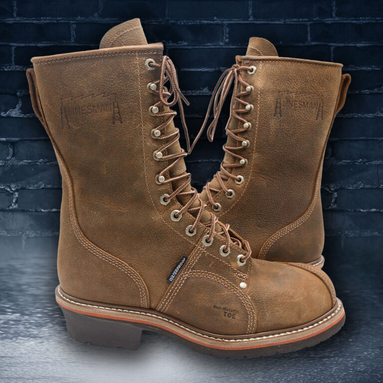 Carolina Linesman 10 Inch Composite Toe Brown Main