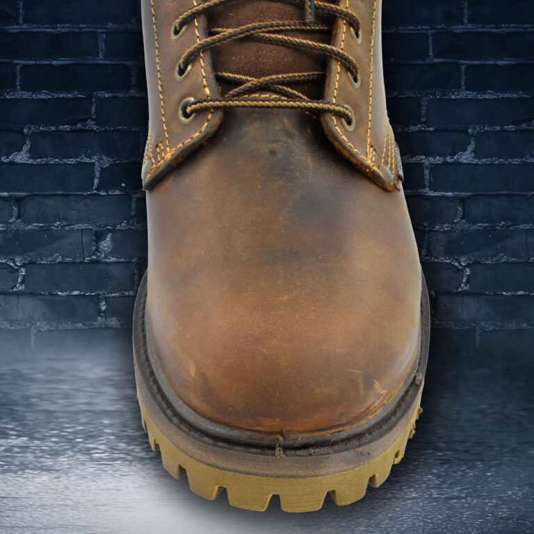 Carolina Work 6 Inch Steel Toe Brown Top Toe
