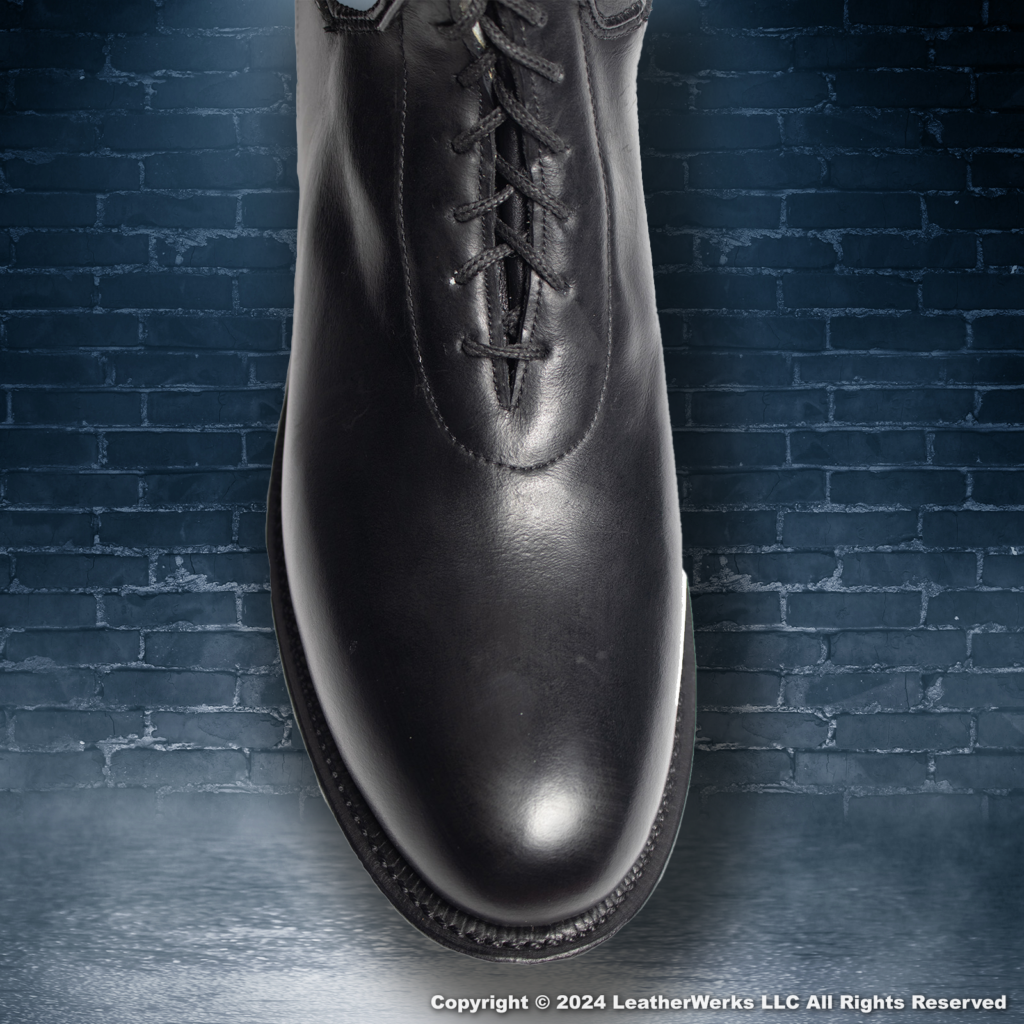Dehner Bal-Laced Patrol Wide Calf 16 Inch Black - BootWerks