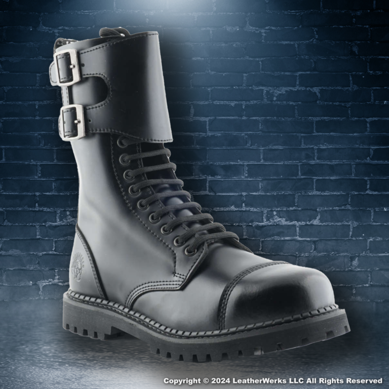 Grinders Camelot Black Steel Toe - BootWerks display picture 1