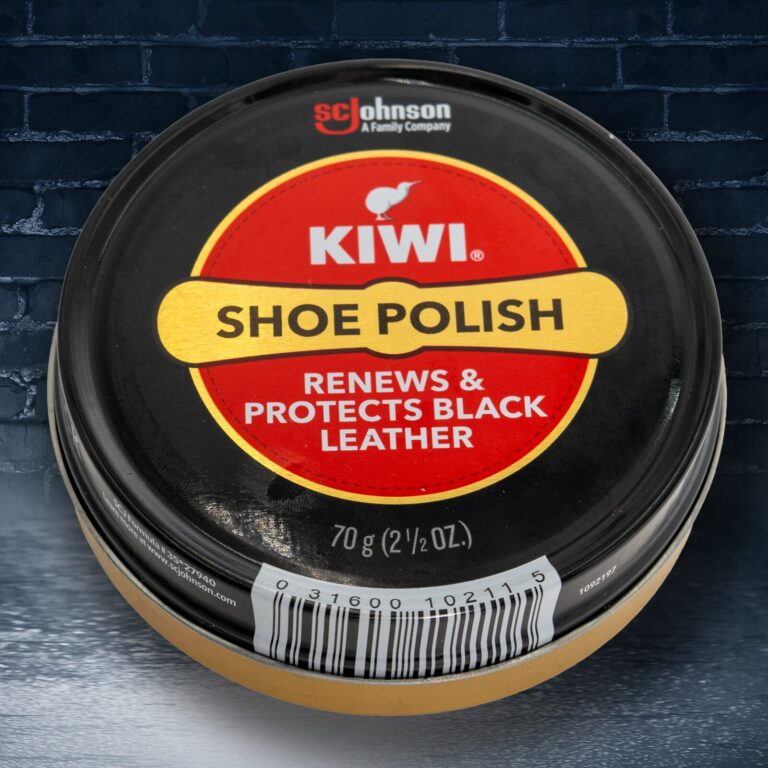 Kiwi Shoe Polish Black 70g front