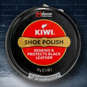 Kiwi Shoe Polish Black 70g top