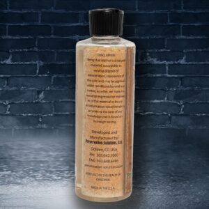 Leather Cleaner 8 oz back