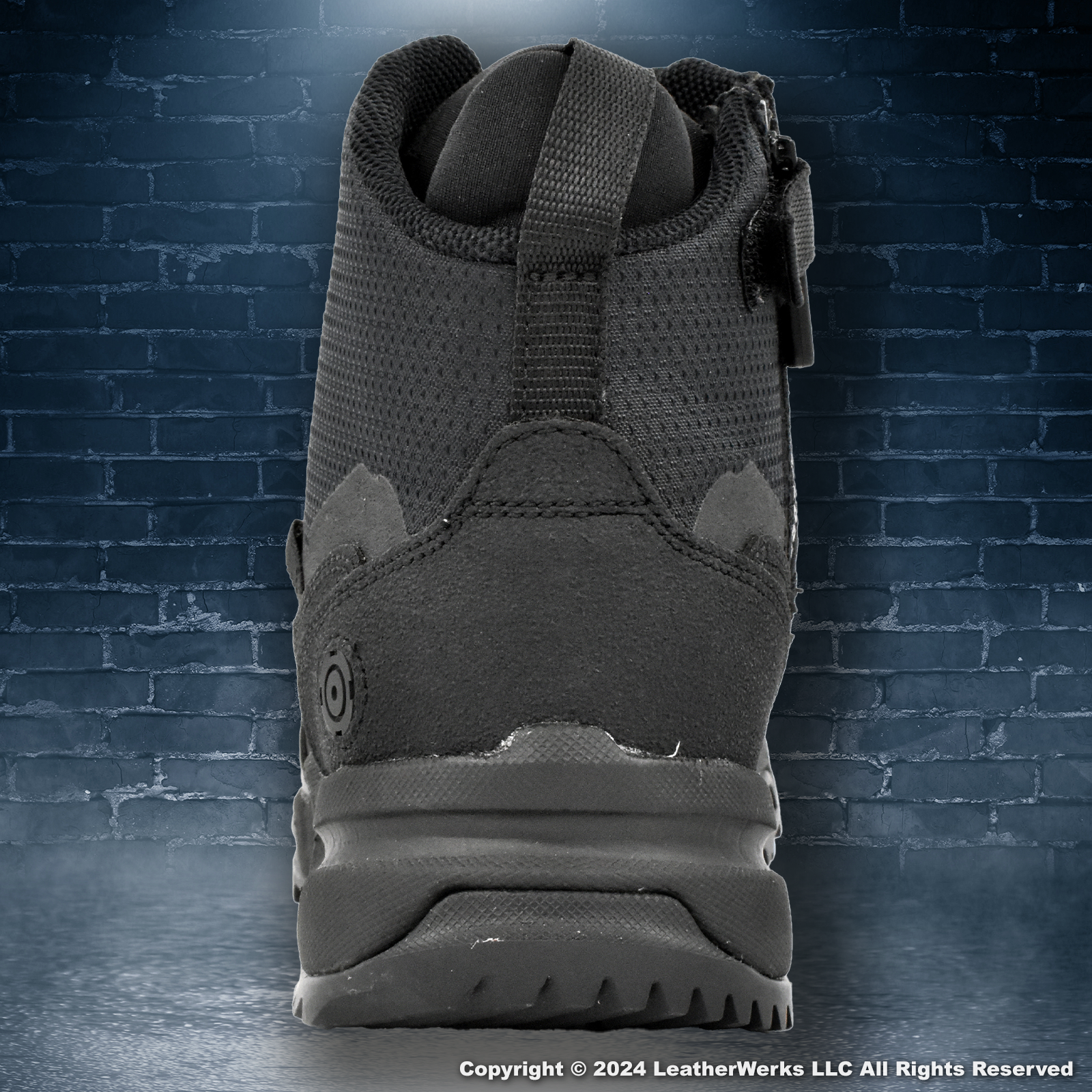 Original S.W.A.T. Alpha Fury 6 Inch Black Side Zip Tactical Boot