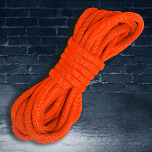 Neon Orange Laces Paracord