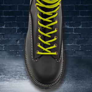 Neon Yellow Laces Paracord Top Toe