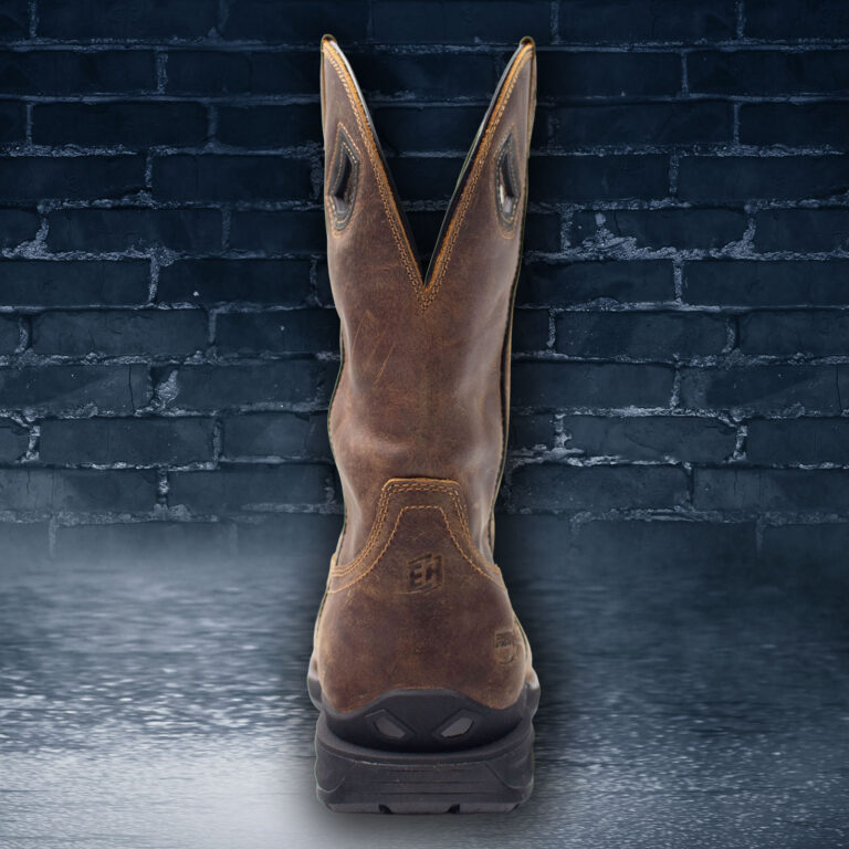 Phantom Rider Zane 11 Inch Square Toe Roper Brown Heel