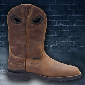 Phantom Rider Zane 11 Inch Square Toe Roper Brown Lateral Phantom Rider Zane 11 Inch Square Toe Roper Brown Lateral