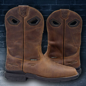 Phantom Rider Zane 11 Inch Square Toe Roper Brown Main Phantom Rider Zane 11 Inch Square Toe Roper Brown Main