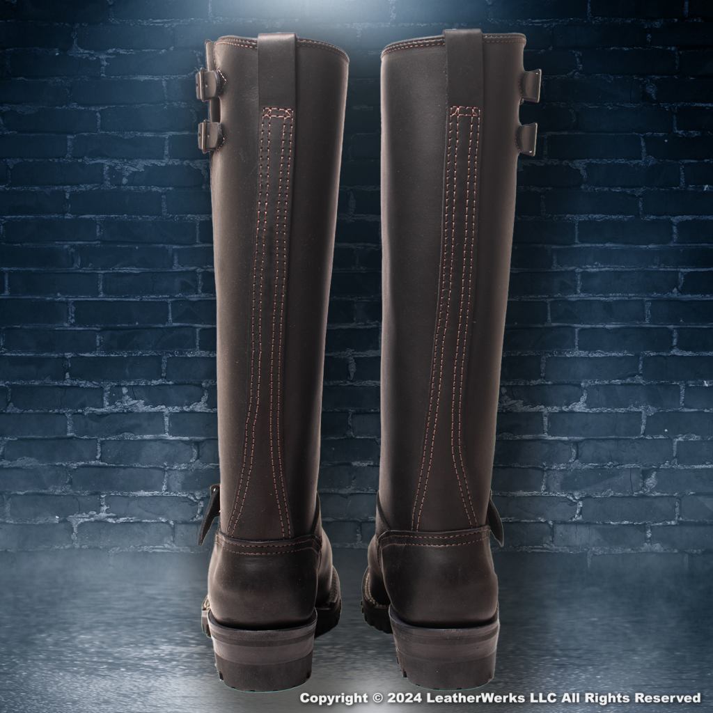 Wesco Boss 16-Inch Black Leather-Lined Boots | BootWerks