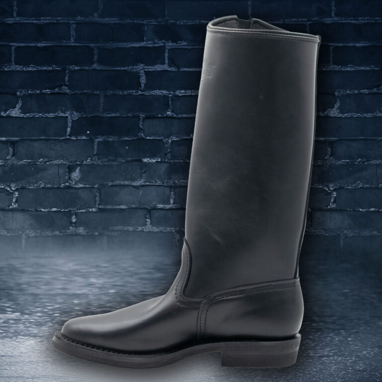 Wesco Motor Patrol 16 Inch Dress Sole Black Medial